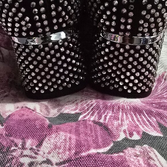 Kelly & Katie rhinestone heels - Picture 3 of 5